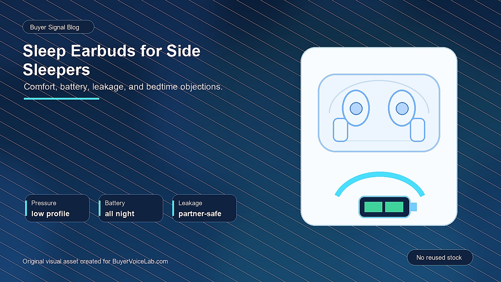 Best Sleep Earbuds for Side Sleepers: Comfort, Battery, and Buyer Signals