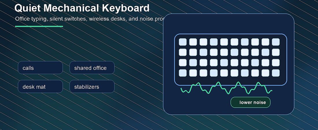 Quiet Mechanical Keyboard for Office Use: What Buyers Need Before Choosing