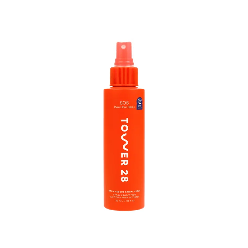 Tower 28 SOS Daily Rescue Facial Spray product packaging