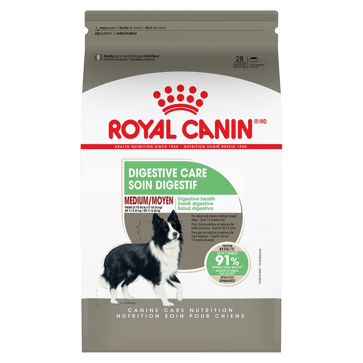 Royal Canin dog food bag